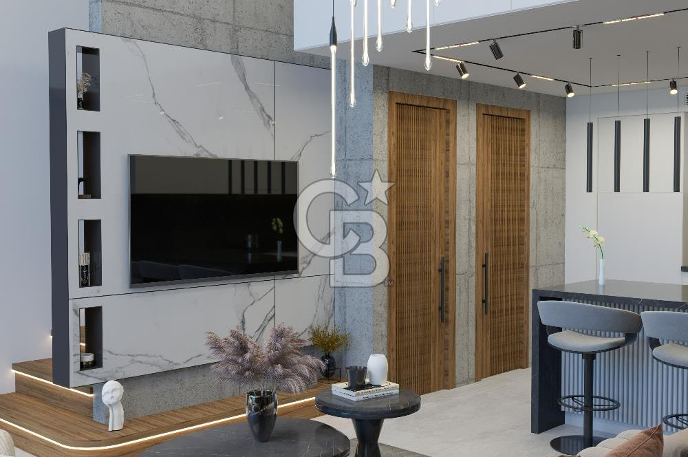 KKTC Girne Casa del Mare Havuz Manzaralı 1+1 Loft Gardenhouse