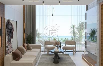 KKTC Girne Casa del Mare Havuz Manzaralı 1+1 Loft Gardenhouse