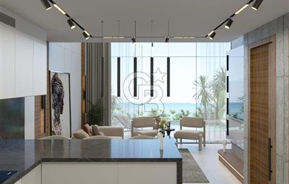 KKTC Girne Casa del Mare Havuz Manzaralı 1+1 Loft Gardenhouse