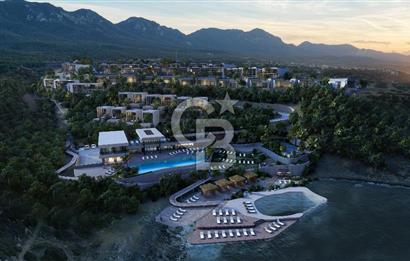 KKTC Girne Casa del Mare Havuz Manzaralı 1+1 Loft Gardenhouse