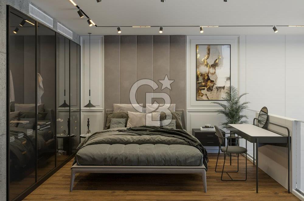 KKTC Girne Casa del Mare Havuz Manzaralı 1+1 Loft Gardenhouse