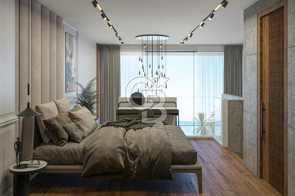 KKTC Girne Casa del Mare Havuz Manzaralı 1+1 Loft Gardenhouse