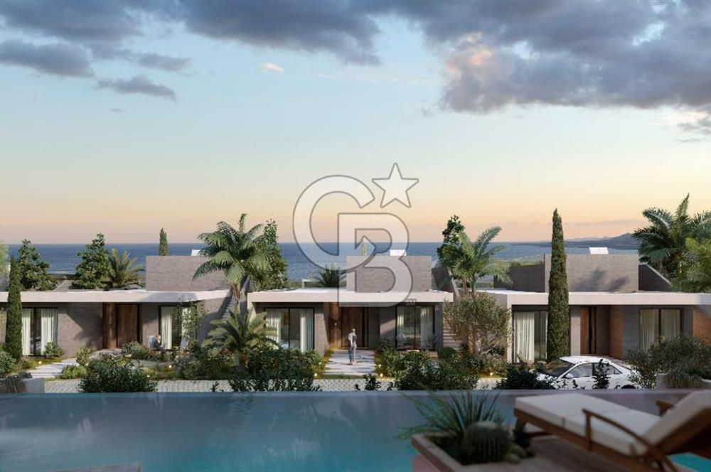 KKTC Girne Casa del Mare Havuz Manzaralı 1+1 Loft Gardenhouse