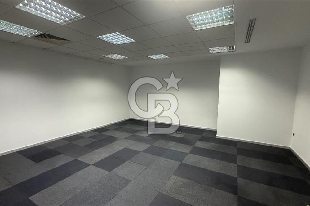 Süzer Plaza'da 3000m2 Geniş Ekipler İçin Dekorasyonlu Ofis