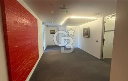 Süzer Plaza'da 3000m2 Geniş Ekipler İçin Dekorasyonlu Ofis