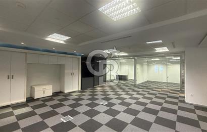 Süzer Plaza'da 3000m2 Geniş Ekipler İçin Dekorasyonlu Ofis