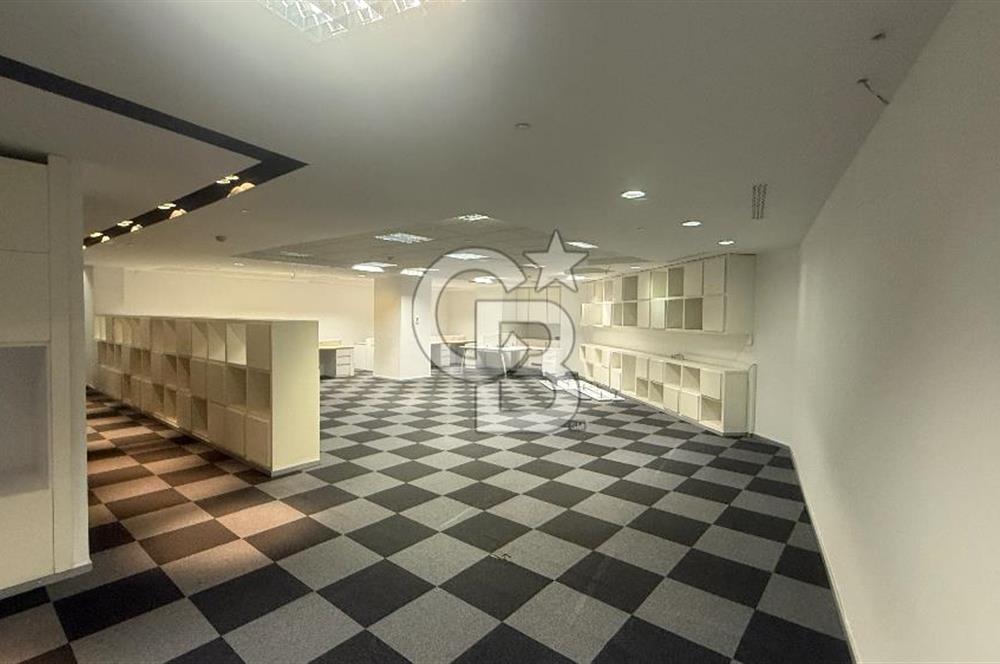 Süzer Plaza'da 3000m2 Geniş Ekipler İçin Dekorasyonlu Ofis