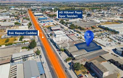 BALIKESİR ESKİ KEPSUT CADDESİNE 1500M2 GEZER KÖPRÜ VİNÇLİ DEPO 