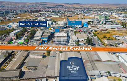 BALIKESİR ESKİ KEPSUT CADDESİNE 1500M2 GEZER KÖPRÜ VİNÇLİ DEPO 