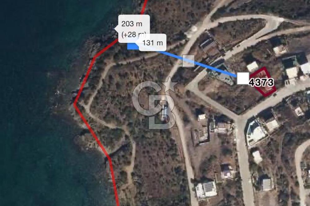 MUĞLA MİLAS BOĞAZİÇİ VİLLA İMARLI DENİZ MANZARALI SATILIK ARSA