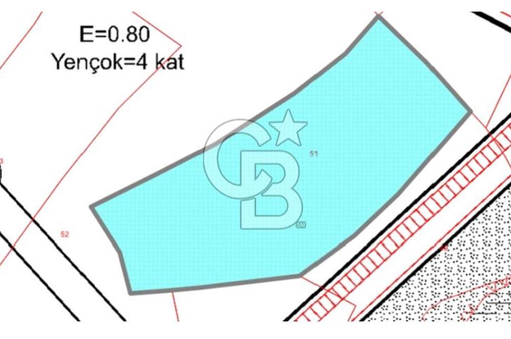 Çerkezköy Kızılpınar 4 Kat Konut İmarlı Satılık Arsa 