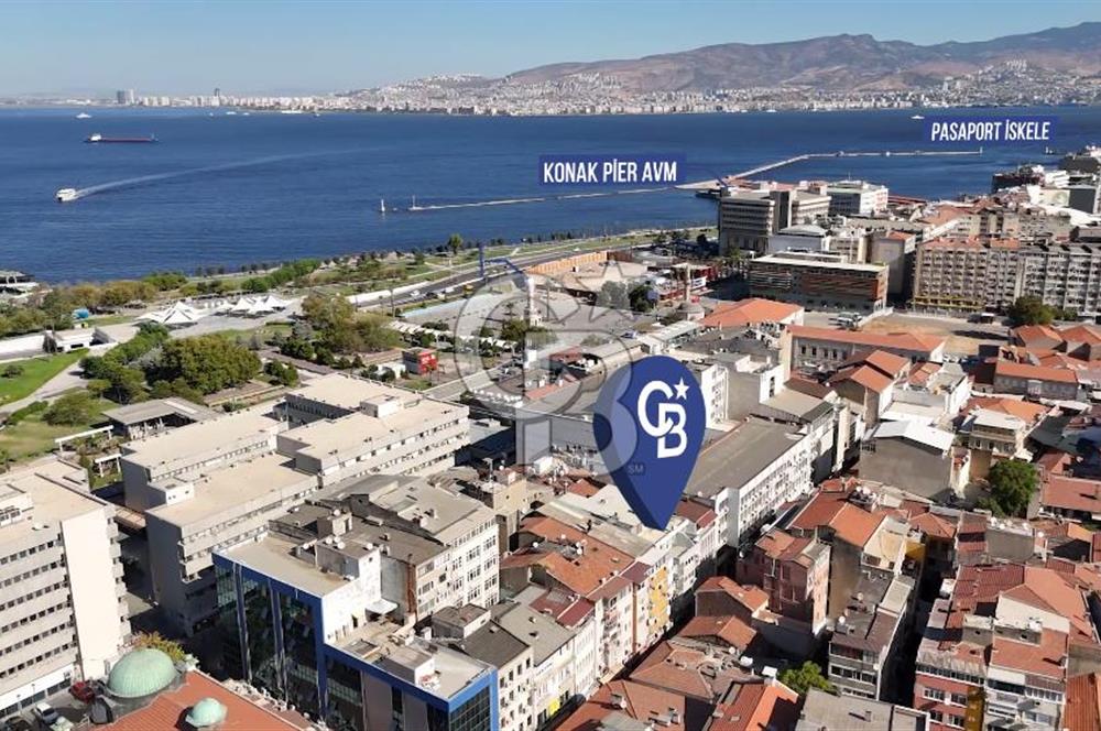 İzmir Konak 1.Beyler'de Yüksek Kira Getirili Satılık Komple Bina