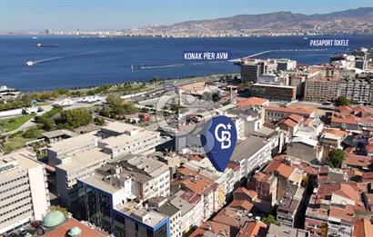 İzmir Konak 1.Beyler'de Yüksek Kira Getirili Satılık Komple Bina