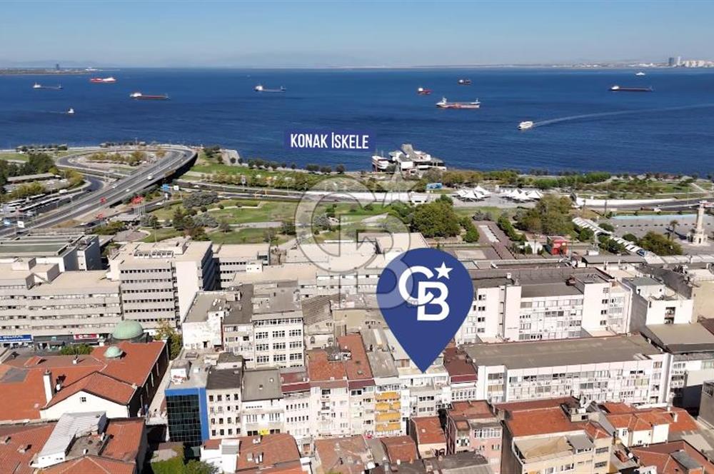 İzmir Konak 1.Beyler'de Yüksek Kira Getirili Satılık Komple Bina