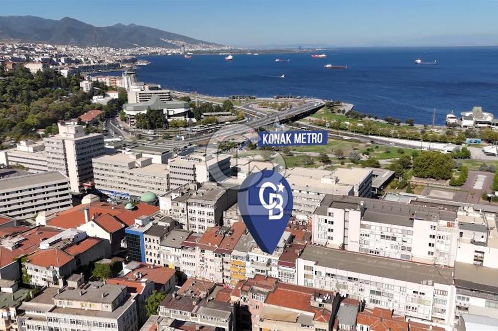 İzmir Konak 1.Beyler'de Yüksek Kira Getirili Satılık Komple Bina