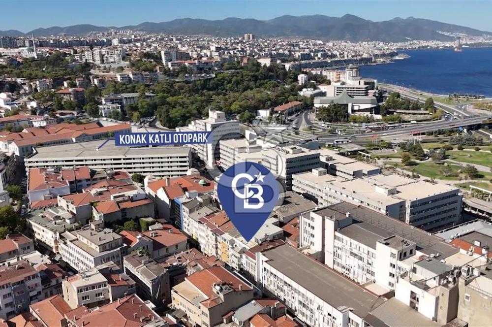 İzmir Konak 1.Beyler'de Yüksek Kira Getirili Satılık Komple Bina
