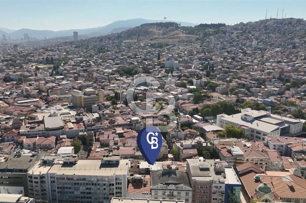 İzmir Konak 1.Beyler'de Yüksek Kira Getirili Satılık Komple Bina