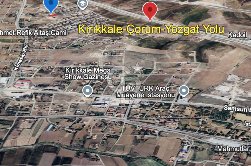 Kırıkkale Kimeskide 533 m² Satılık Arsa Yatırıma Uygun