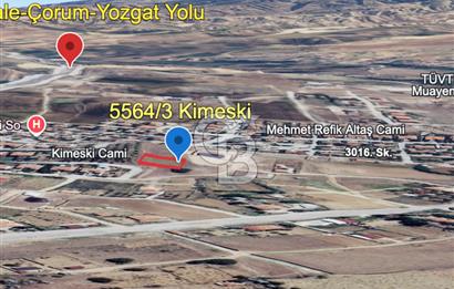 Kırıkkale Kimeskide 533 m² Satılık Arsa Yatırıma Uygun