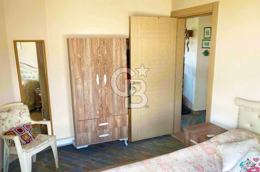 Datça Kızlan'da deniz manzaralı 952 m2 arsa içinde Satılık müstakil ev