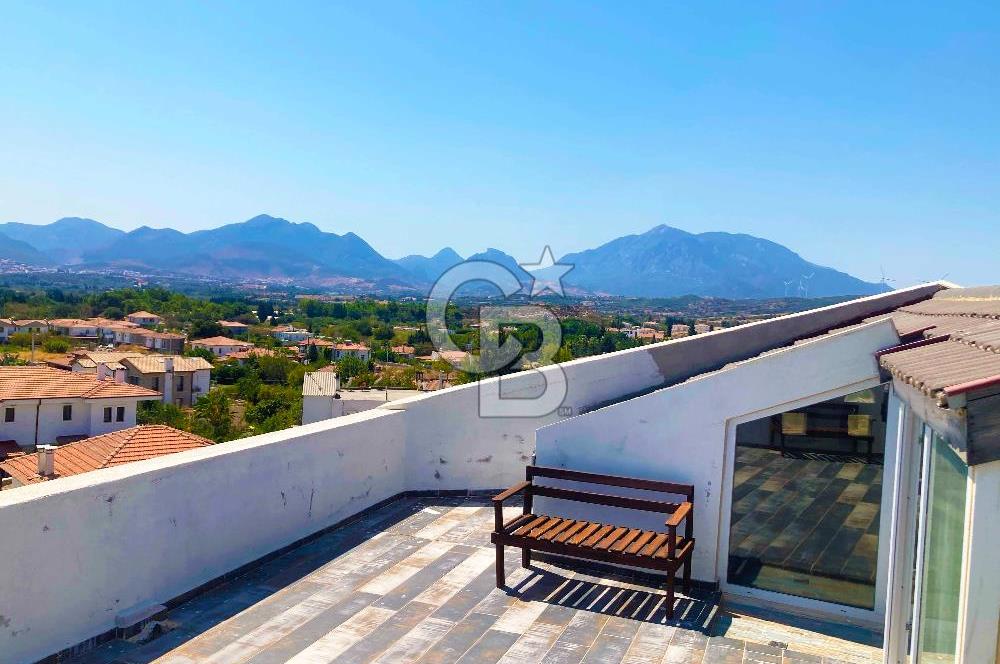 Datça Kızlan'da deniz manzaralı 952 m2 arsa içinde Satılık müstakil ev