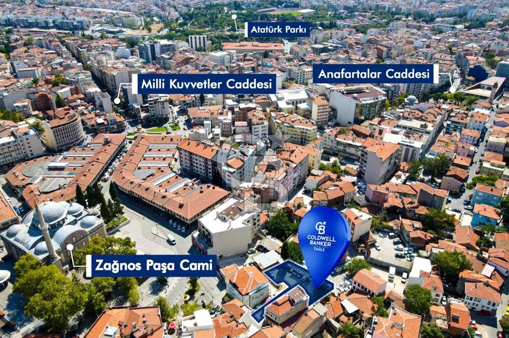 CB EAGLE'DAN ÇARŞI MERKEZDE HARİKA KONUMDA 485 m² ARSA