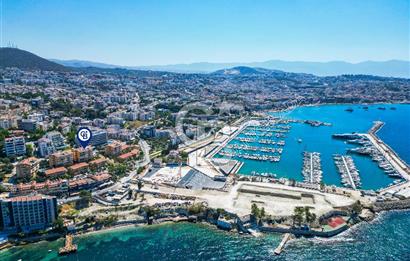 Kuşadası Marina Ege Vista Evlerinde Satılık 5+1 Bahçe Dubleks Daire