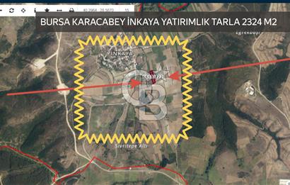 BURSA KARACABEY İNKAYA SATILIK TARLA