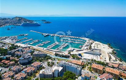 Kuşadası Marina Ege Vista Evlerinde Satılık 5+1 Bahçe Dubleks Daire