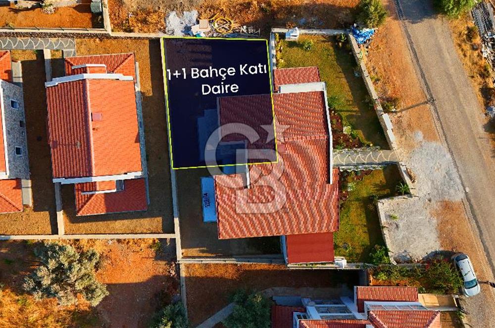 Datça' da Satılık Geniş Bahçeli 1+1 Daire