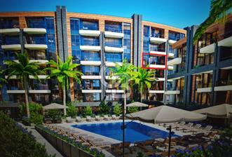 ALKAŞ MEYDAN SUİT SAMANLI 'DA DENİZ MANZARALI SATILIK 1+1 DAİRE