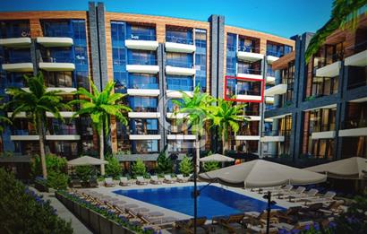 ALKAŞ MEYDAN SUİT SAMANLI 'DA DENİZ MANZARALI SATILIK 1+1 DAİRE