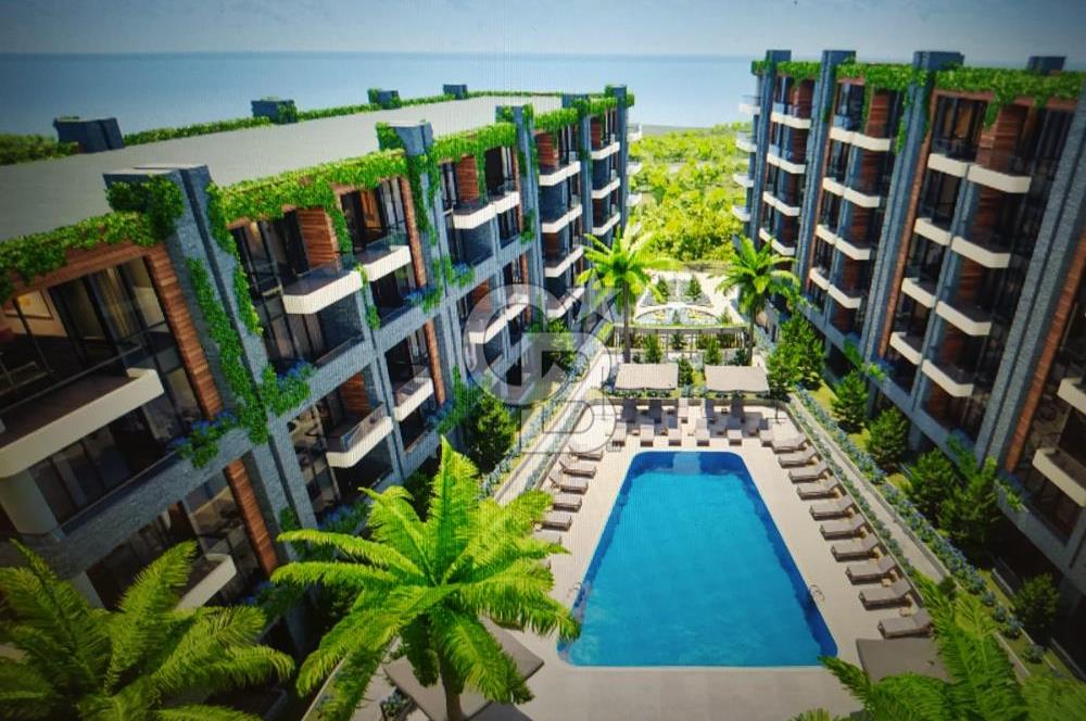 ALKAŞ MEYDAN SUİT SAMANLI 'DA DENİZ MANZARALI SATILIK 1+1 DAİRE