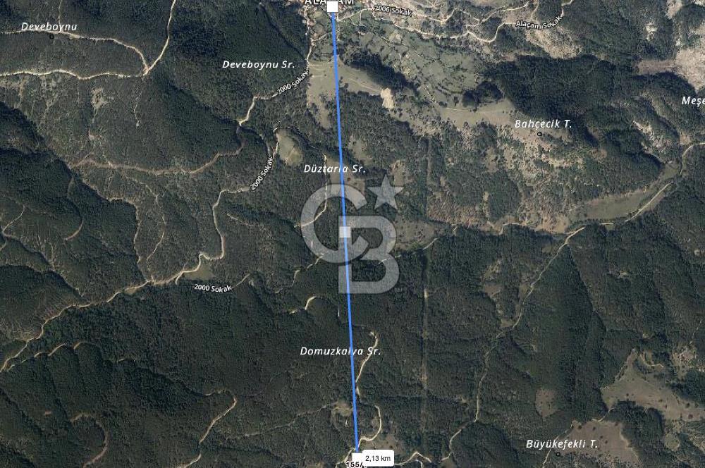 CB EAGLE'dan DURSUNBEY ALAÇAM'DA 1.677 m² SATILIK TARLA