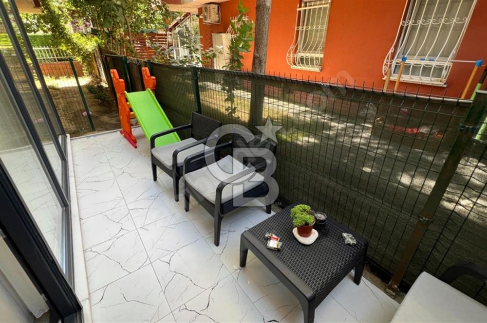 Kağıthane Elmas Firuze konaklarında 2+1 bahçe katı