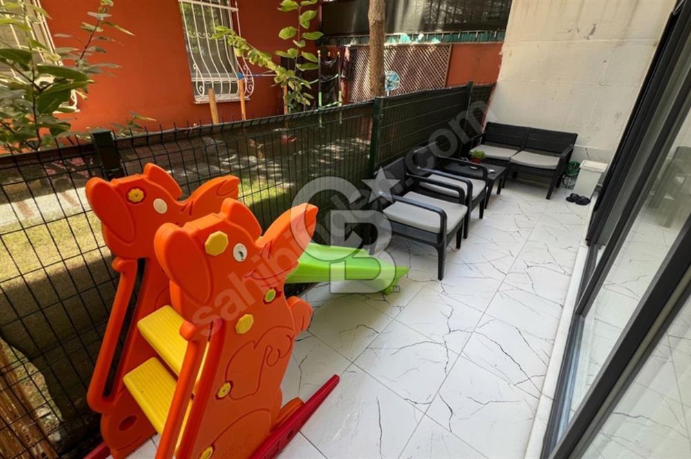 Kağıthane Elmas Firuze konaklarında 2+1 bahçe katı