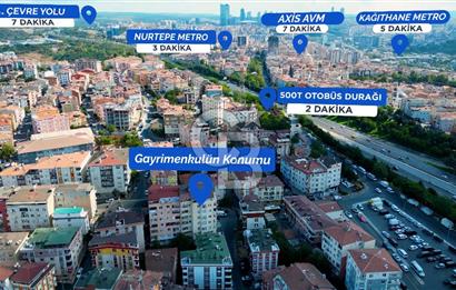 SATILIK DÜKKAN / MAĞAZA / DEPO ALİBEYKÖY GÜZELTEPE