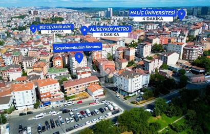 SATILIK DÜKKAN / MAĞAZA / DEPO ALİBEYKÖY GÜZELTEPE
