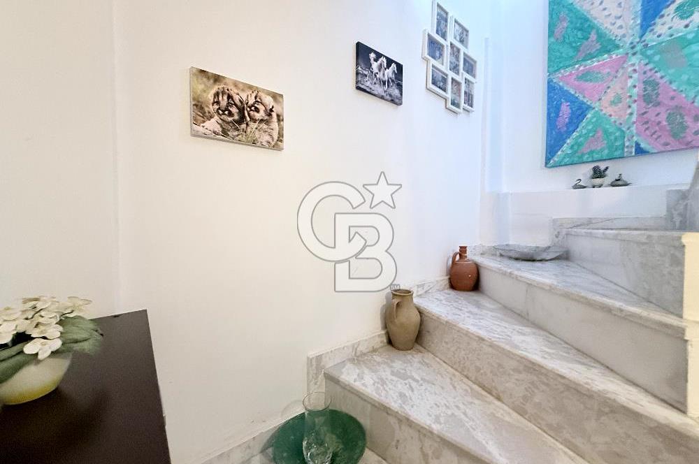 Bodrum Gün Batımı Sitesinde Deniz Manzaralı, Havuzlu 2+1 Müstakil Ev