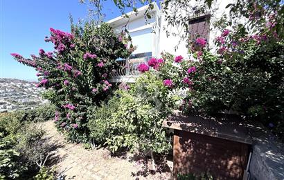 Bodrum Gün Batımı Sitesinde Deniz Manzaralı, Havuzlu 2+1 Müstakil Ev