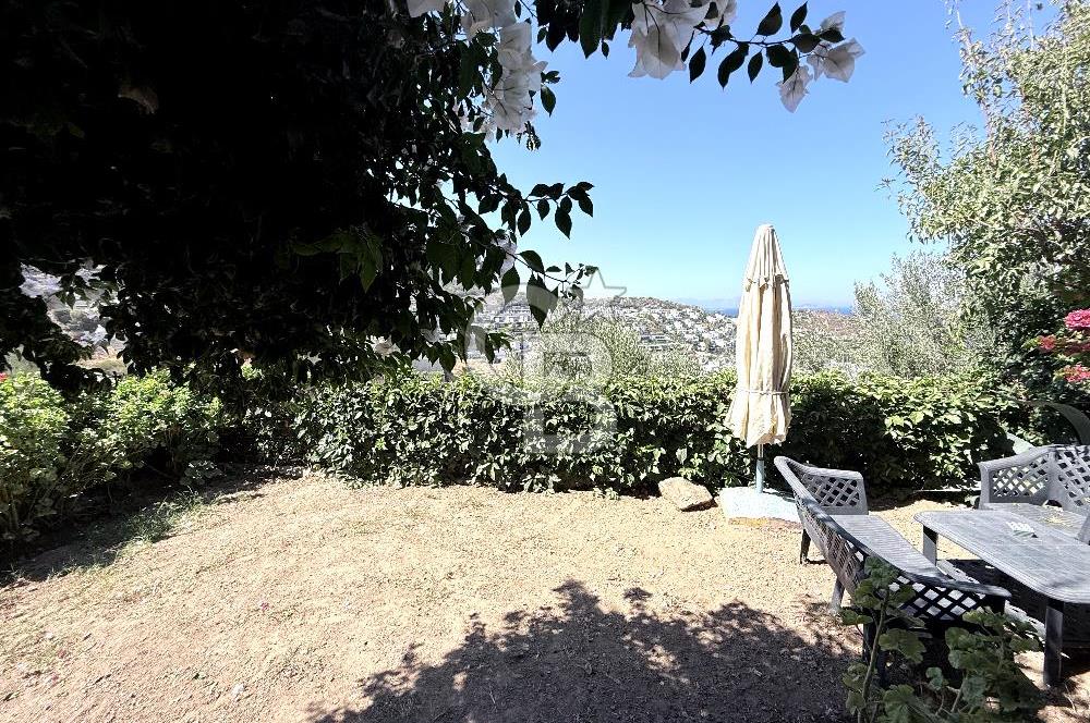 Bodrum Gün Batımı Sitesinde Deniz Manzaralı, Havuzlu 2+1 Müstakil Ev