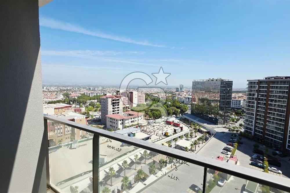 Manisa Meydan Sitesi Havuz Cephe Kiralık 1+1 Daire