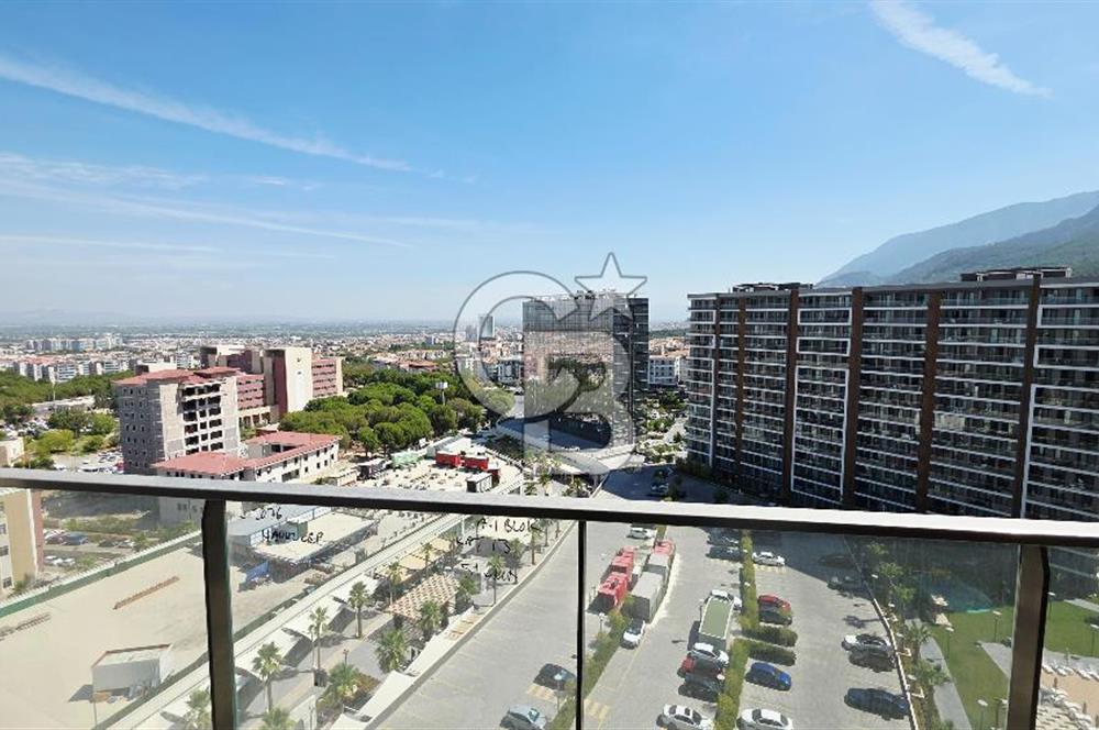 Manisa Meydan Sitesi Havuz Cephe Kiralık 1+1 Daire