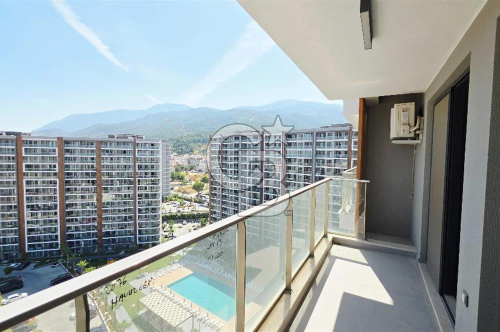 Manisa Meydan Sitesi Havuz Cephe Kiralık 1+1 Daire