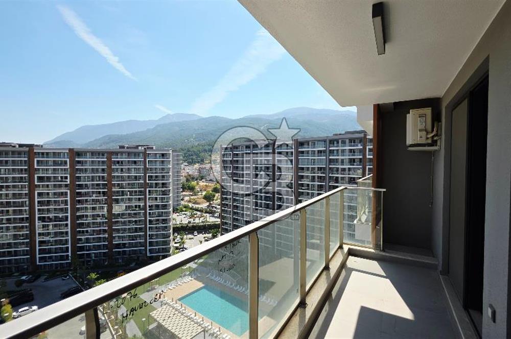 Manisa Meydan Sitesi Havuz Cephe Kiralık 1+1 Daire