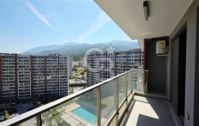 Manisa Meydan Sitesi Havuz Cephe Kiralık 1+1 Daire