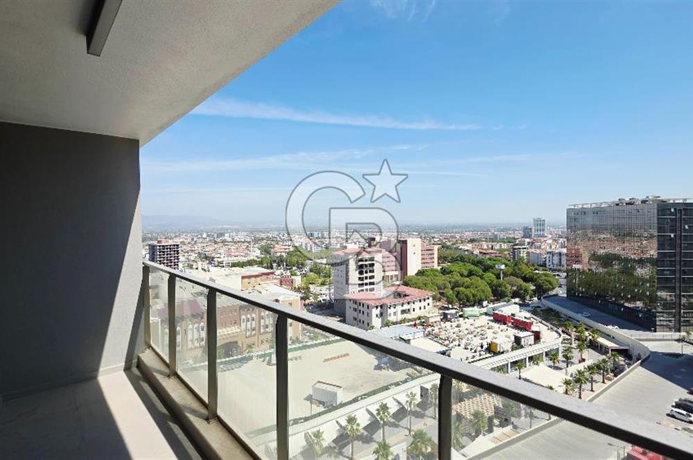 Manisa Meydan Sitesi Havuz Cephe Kiralık 1+1 Daire