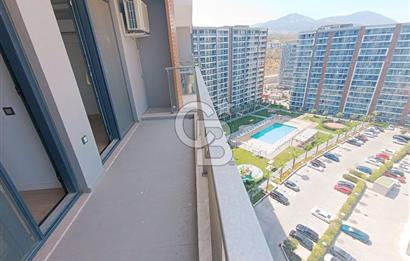 Manisa Meydan Sitesi Havuz Cephe 1+1 Kiralık Daire 