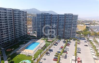 Manisa Meydan Sitesi Havuz Cephe 1+1 Kiralık Daire 