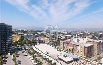 Manisa Meydan Sitesi Havuz Cephe 1+1 Kiralık Daire 